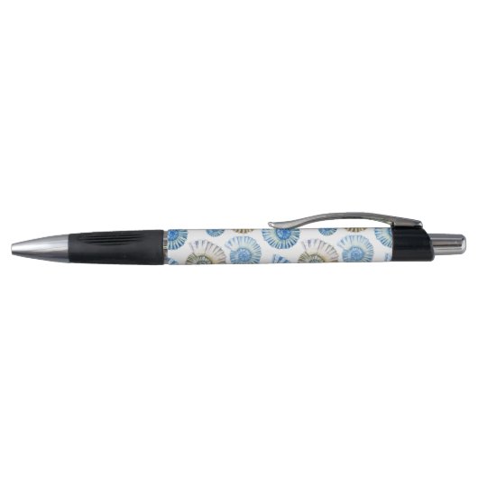 Pastel Seashell Pattern 2 Pen (Bovenkant)