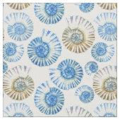 Pastel Seashell Pattern 2 Stof (Close Up)
