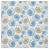 Pastel Seashell Pattern 2 Stof (Swatch)