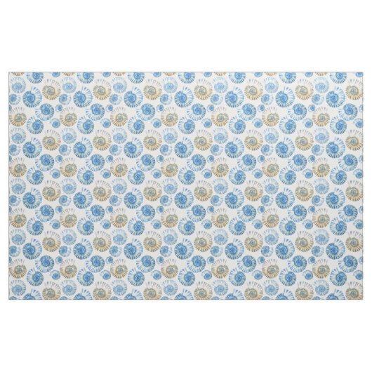 Pastel Seashell Pattern 2 Stof (Fat Quarter)