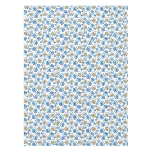 Pastel Seashell Pattern 2 Tafelkleed (Voorkant)