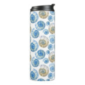 Pastel Seashell Pattern 2 Thermosbeker (Gedraaid links)