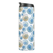 Pastel Seashell Pattern 2 Thermosbeker (Geroteerd rechts)