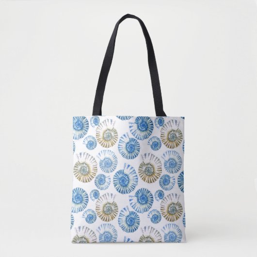 Pastel Seashell Pattern 2 Tote Bag (Voorkant)