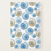 Pastel Seashell Pattern Planner (Achterkant)
