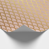 Pastel Seashells Waves Cadeaupapier (Hoek)