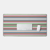 Pastel serape strepen bureaumat (Keyboard & Muis)