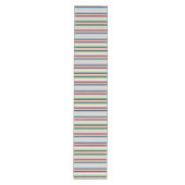 Pastel serape strepen medium tafelloper (Voorkant)