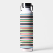 Pastel serape strepen waterfles (Voorkant)