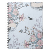 pastel shabby chic notitieboek (Voorkant)