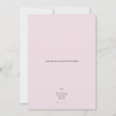 Pastel Shades bruiloft uitnodiging (Achterkant)