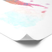 Pastel Silhouette Poster (Hoek)