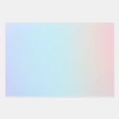 Pastel Simple Wrapping Paper Flat Sheet Set of 3 (Voorkant)