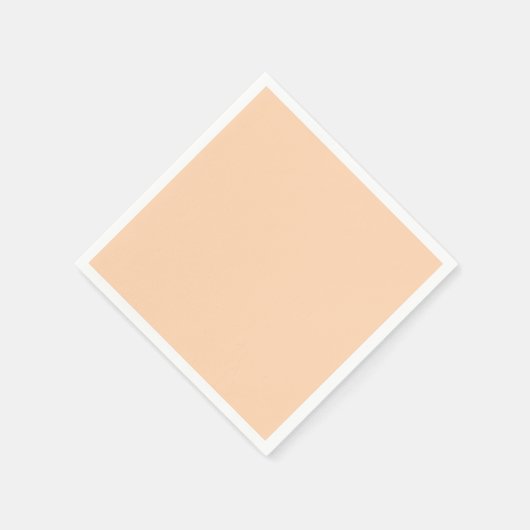 Pastel Sinaasappel 3 Servetten (Hoek)