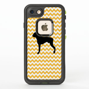 Pastel Sinaasappel Chevron met Boxer