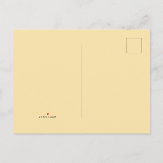 Pastel Sinaasappel en roze Floral Giraffe Baby sho Uitnodiging Briefkaart (Achterkant)