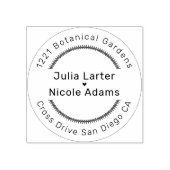 Pastel Sinaasappel Geel Lente Dahlia Bloemen Bruil Rubberstempel (Afrduk)