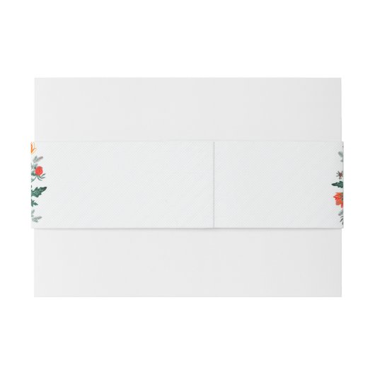 Pastel Sinaasappel Geel Lente Dahlia Bloemen Bruil Uitnodigingen Wikkel (Achterkant Voorbeeld)