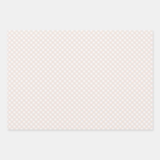 Pastel Sinaasappel & Grijs Mama om gefeliciteerd t Inpakpapier Vel (Voorkant 2)