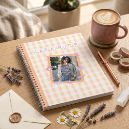 Pastel Sinaasappel Licht Roze Paarse met Costome A Notitieboek