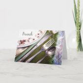 Pastel Sketch of Place Setting Brunch (Voorkant)