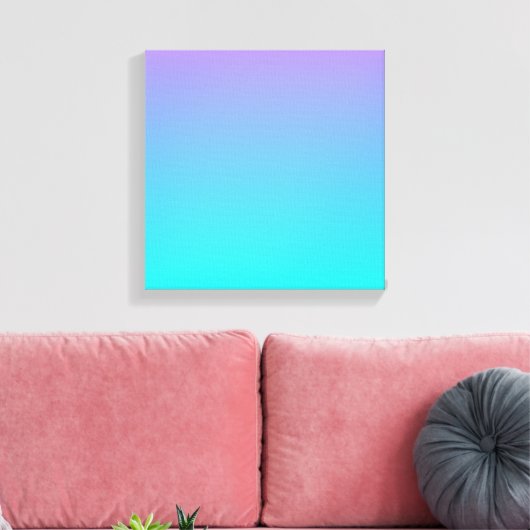 Pastel Skies Canvas Afdruk (Insitu (Woonkamer))