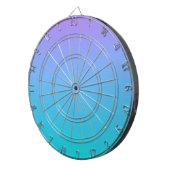 Pastel Skies Dartbord (Voorkant Rechts)