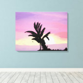 Pastel Skies verpakt Canvas Print (Insitu (Houten vloer))