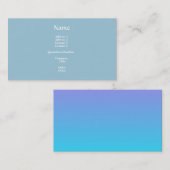 Pastel Skies Visitekaartje (Voorkant / Achterkant)