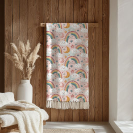 Pastel Sky Blanket Cozy Sherpa for Special Kids Sherpa Deken