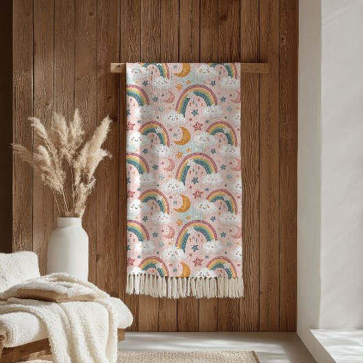 Pastel Sky Blanket Cozy Sherpa for Special Kids Sherpa Deken