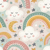 Pastel Sky Blanket Sweet Gift voor de wereld van B Fleece Deken