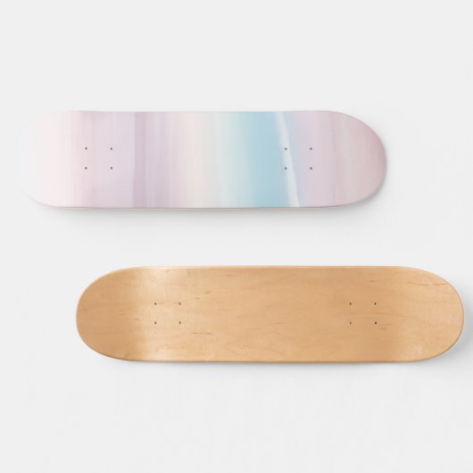 Pastel Sky Dream 3 Persoonlijk Skateboard (Horizontaal)