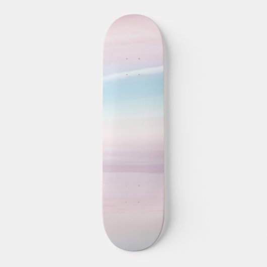 Pastel Sky Dream 3 Persoonlijk Skateboard (Voorkant)