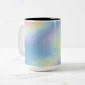 Pastel Sky Drift Tweekleurige Koffiemok (Voorkant links)