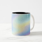 Pastel Sky Drift Tweekleurige Koffiemok (Voorkant rechts)
