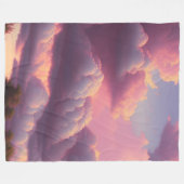 Pastel Sky Fleece Deken (Voorkant (Horizontaal))