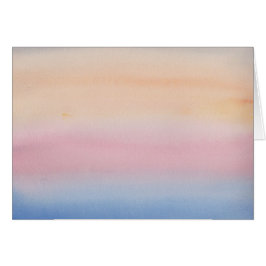 Pastel Sky Impressionistische Waterverf