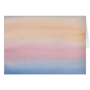Pastel Sky Impressionistische Waterverf