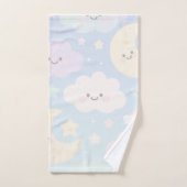 Pastel Sky Kawaii Towel Bad Handdoek (Handdoek)