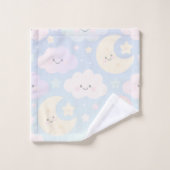 Pastel Sky Kawaii Towel Bad Handdoek (Wasdoekje)