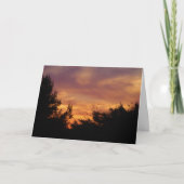 Pastel Sky Landscape Kaart (Voorkant)