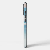 Pastel Sky Phone Case – "Leef je leven" Quote (Achterkant / Links)