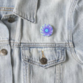 Pastel Sky Sunburst Ronde Button 3,2 Cm (In situ)