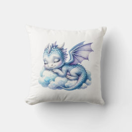 Pastel slapende draak kussen