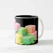 Pastel Smelt Kubus Mok (Voorkant rechts)