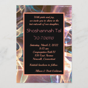 Pastel Smoke Invitation Kaart