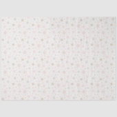 Pastel sneeuwvlokken van witte kerst tissuepapier (Voorkant)