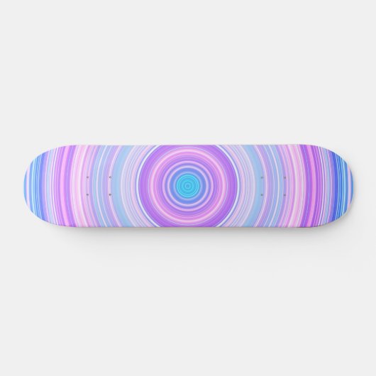 Pastel Snoep gekleurd Persoonlijk Skateboard (Horizontaal)