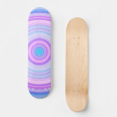 Pastel Snoep gekleurd Persoonlijk Skateboard (Voorkant)